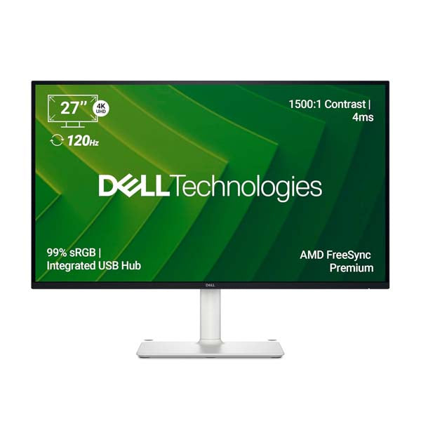 Dell S2725QC 27" 68.58 cm USB-C IPS 120Hz Monitor (Titan Grey) – TechCure India