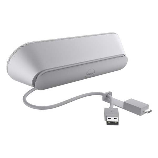 Dell SP3022 True Stereo Active Noise Cancellation Full Duplex Audio Wired Speakerphone (Silver Gray) – TechCure India