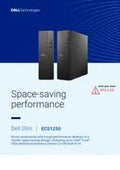Dell Slim Desktop ECS1250, Intel Core i3 14100, 8GB RAM, 512GB SSD, DOS, 3YRS – TechCure India
