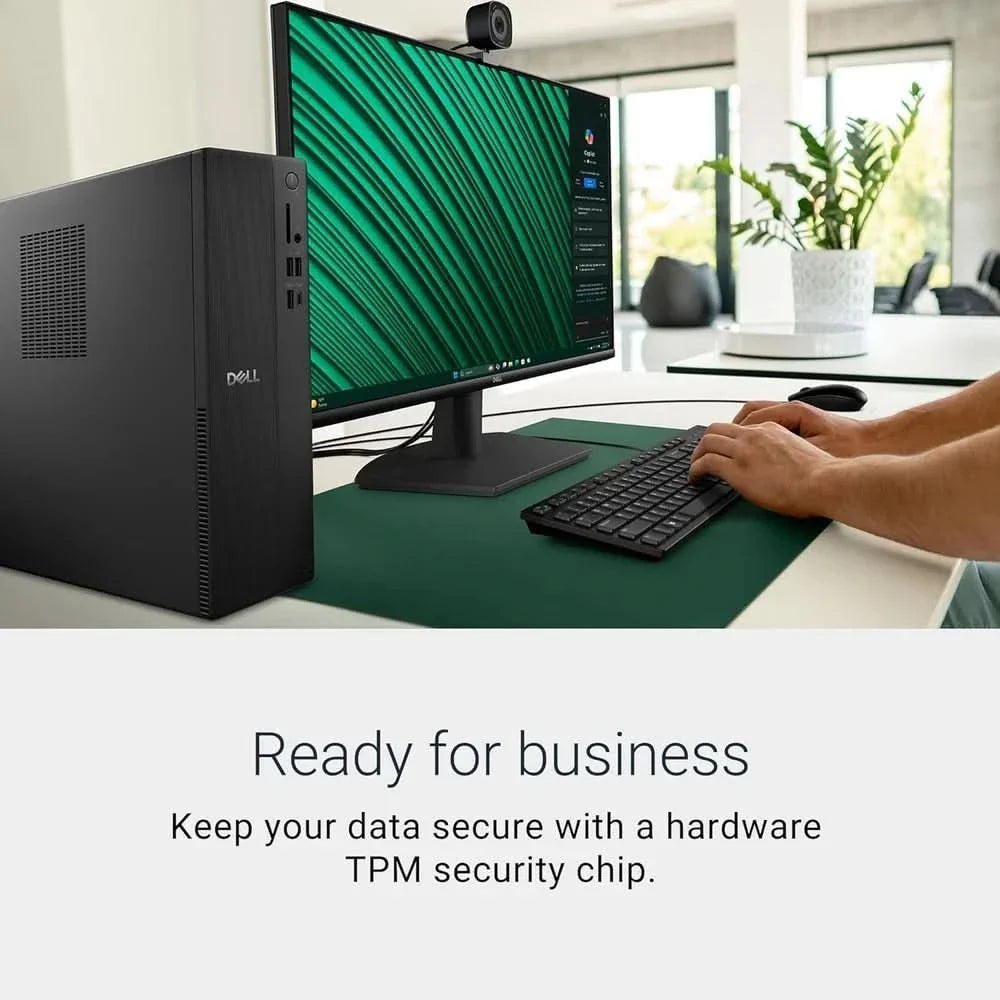 Dell Slim Desktop ECS1250, Intel Core i3 14100, 8GB RAM, 512GB SSD, DOS, 3YRS – TechCure India