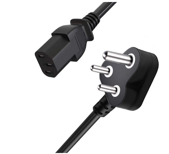 Hammok Hazel 3-Pin Power Cord (Desktop / Laptop) — TechCure India