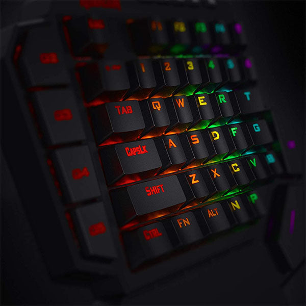 Redragon DITI K585 - ONE HANDED WIRED RGB MECHANICAL KEYBOARD – TechCure India