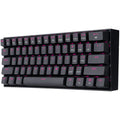 Redragon K630 Dragonborn 60% Wired Pink LED Brown Switch Gaming Keyboard Black – TechCure India