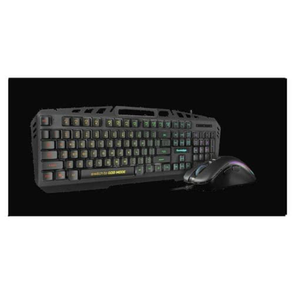 COSMIC BYTE Dragon Fly Full Size Membrane Wired Gaming Keyboard & Mouse Combo ( Black ) - 3