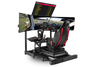 NEXT LEVEL RACING Elite Quad Monitor Stand Carbon Grey NLR-E008 - 4