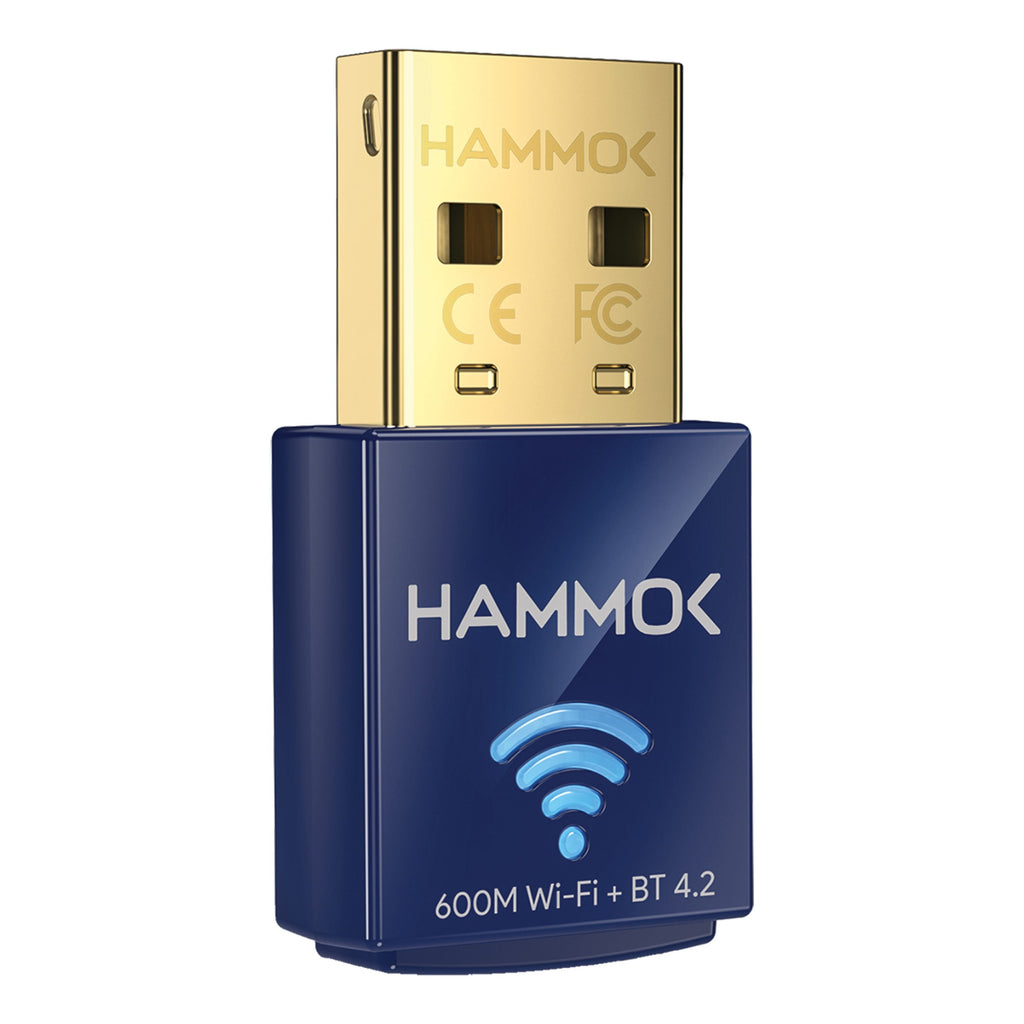 Hammok Ella Dual Band USB WiFi + Bluetooth 4.2 Adapter