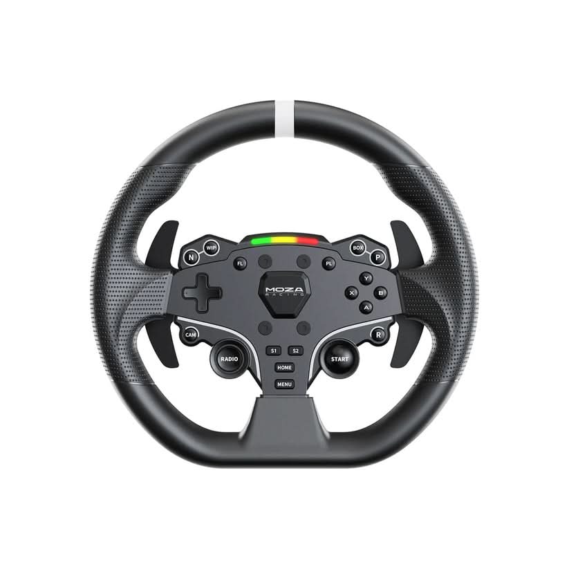 MOZA R5 Pro Racing Bundle 6Nm Direct Drive Racing Wheel, ES Steering Wheel, SR-P Lite Pedals, PC Racing Simulator – TechCure India