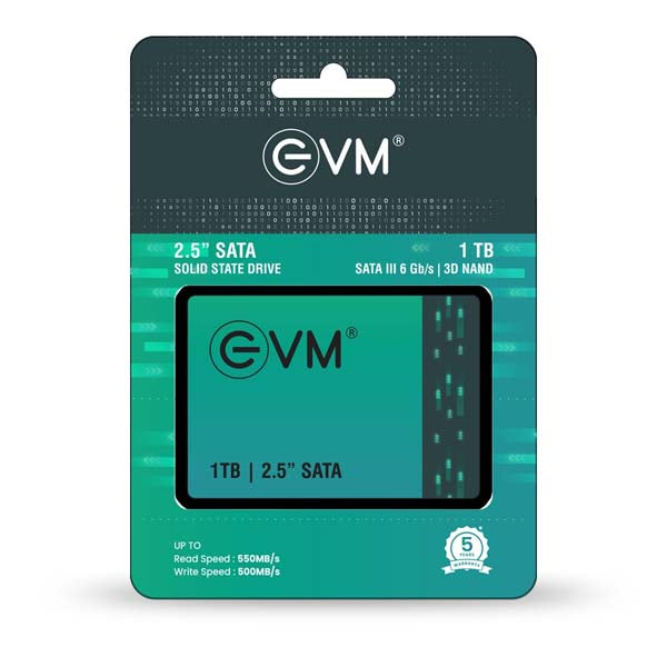 EVM 1TB 2.5-Inch SATA III Internal SSD – TechCure India