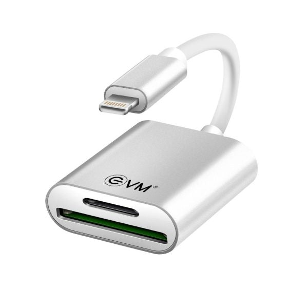 EVM 2in-1 OTG Apple Accessory Memory Card Reader – TechCure India