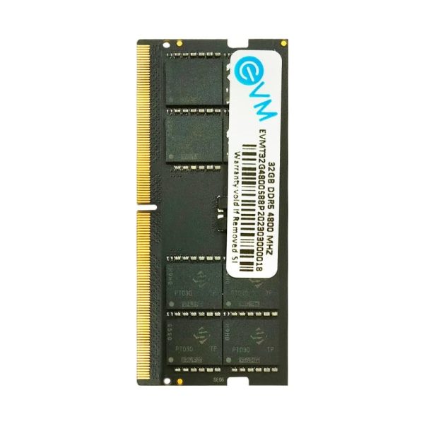 EVM 32GB (1 X 32GB) DDR5 4800MHz SoDimm Laptop RAM – TechCure India