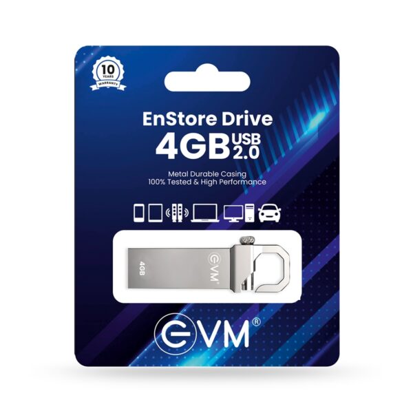 EVM 4gb Enstore Drive USB 2.0 (Pendrive) – TechCure India