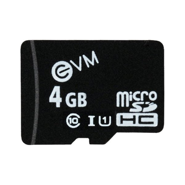 EVM 4GB Micro Sd Card Class 10 (Memory Card) – TechCure India