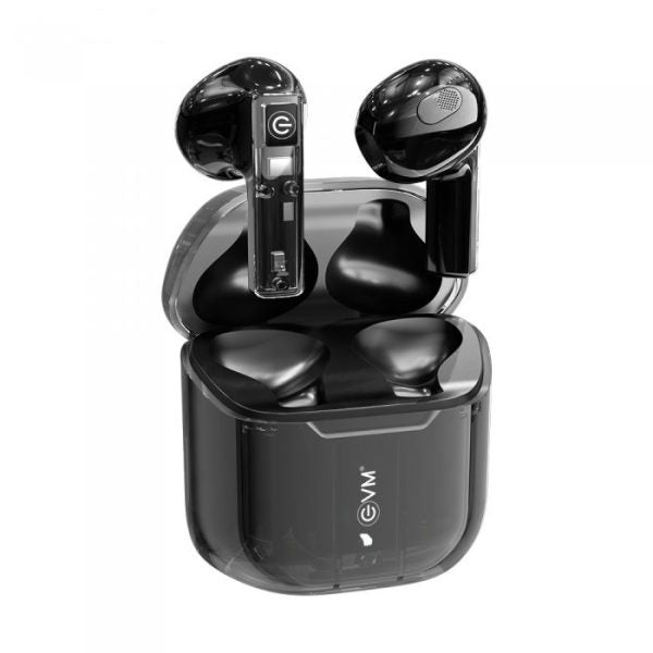 EVM ENBUDS TWS Bluetooth Headset (TRANSPARENT+BLACK, True Wireless) – TechCure India