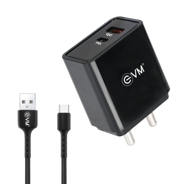 Evm Enspeed Charger 22.5w Qc+pd – TechCure India