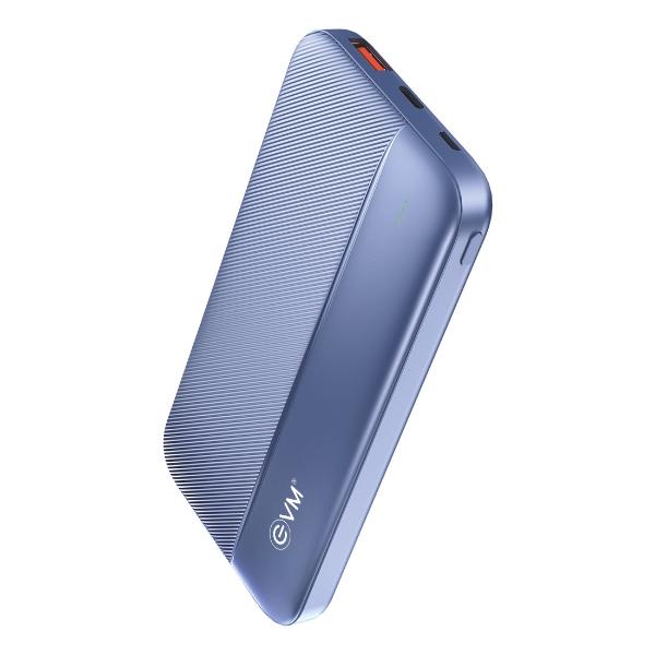 EVM EnBolt 10000 mAh Power Bank with 22.5W QC+PD, Type-C Charging, Dual Output & Dual Input – TechCure India