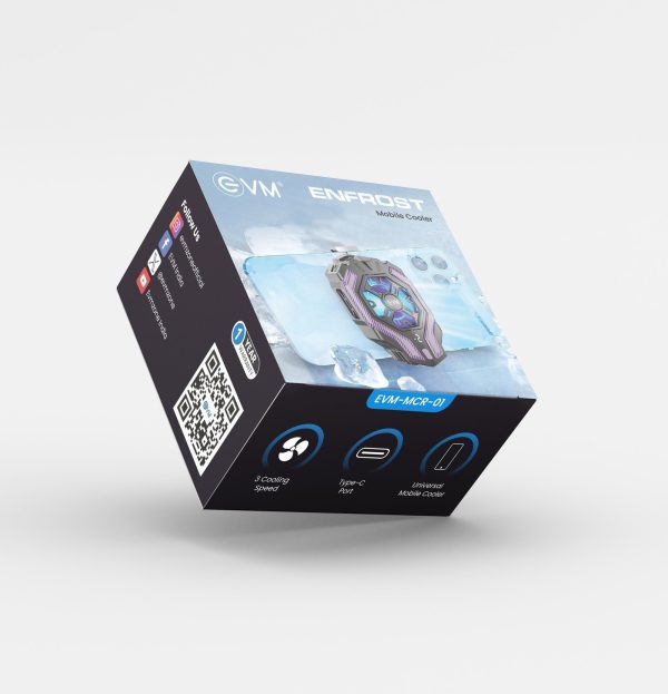 EVM EnFrost Gaming Fan Mobile Cooler – TechCure India