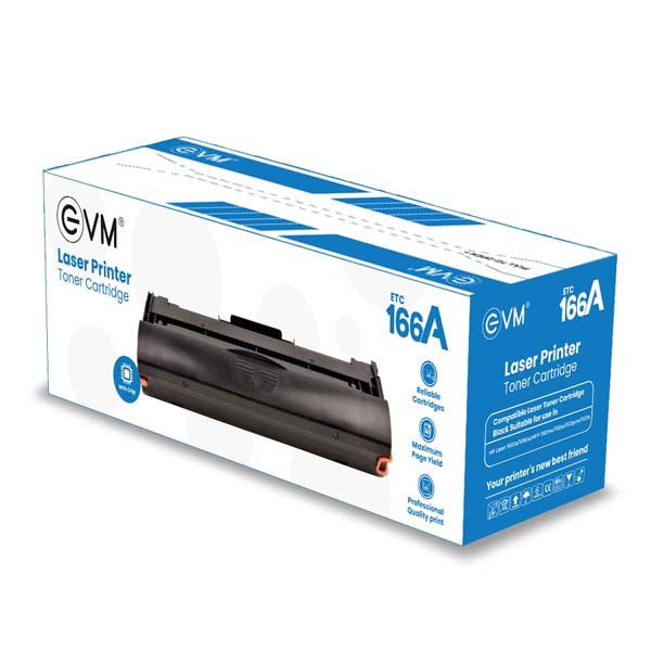 EVM Laser Printer Toner Cartridge For HP Laser (EVM-ETC-166A) – TechCure India