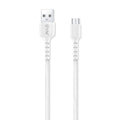 EVM MICRO USB DATA & SYNC CABLE (1 METER, 3 AMP) EVM-C-014, White – TechCure India