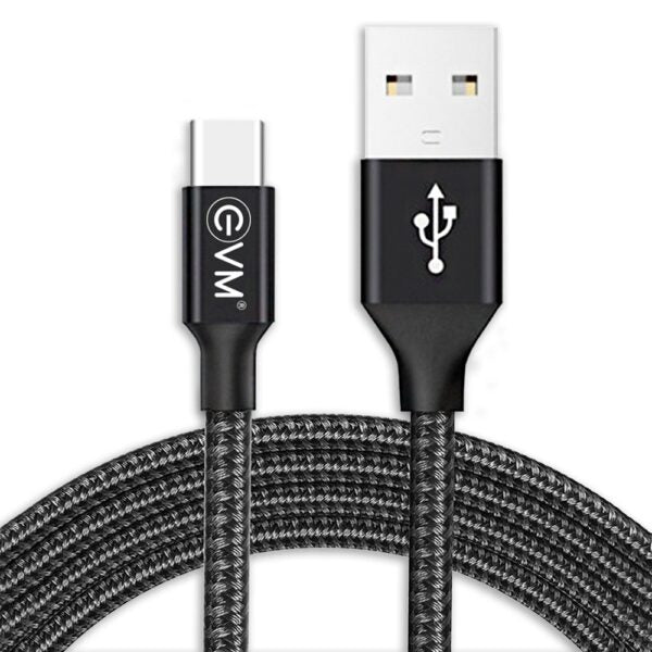 EVM Type-c Data Cable (1 Meter & 4 Amp) EVM-CM-08 – TechCure India