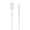 EVM Type-c Data & Sync Cable (2 Meter, 4 Amp) EVM-C2-22, White – TechCure India