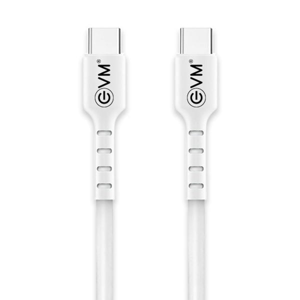 EVM TYPE-C TO TYPE-C Data Cable (EVM-CC-02) 4AMP – TechCure India