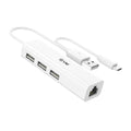 EVM USB 2.0 + RJ45 HUB High-Speed Ethernet Adapter & USB Hub Combo – TechCure India