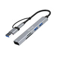 EVM USB 3.0+Type-C HUB EVM-2U1+CardReader-2-in-1 – TechCure India