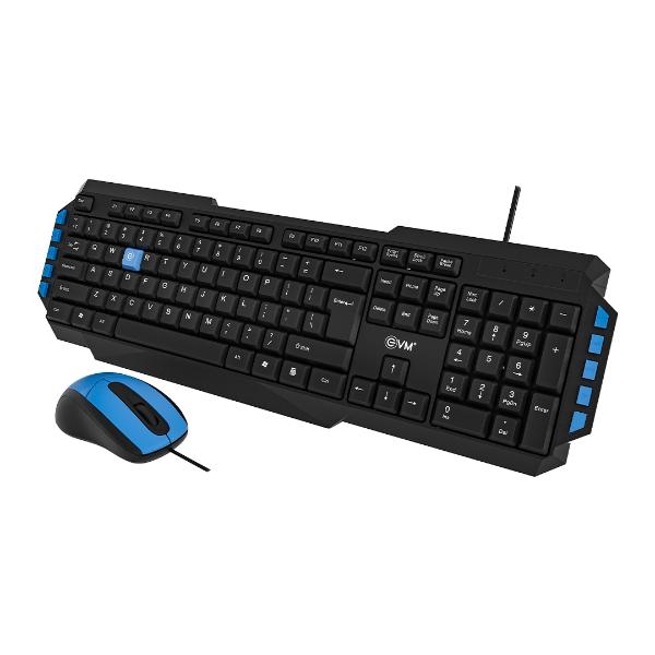 EVM Wired Keyboard & Mouse (EVM-WDKM-414) – TechCure India