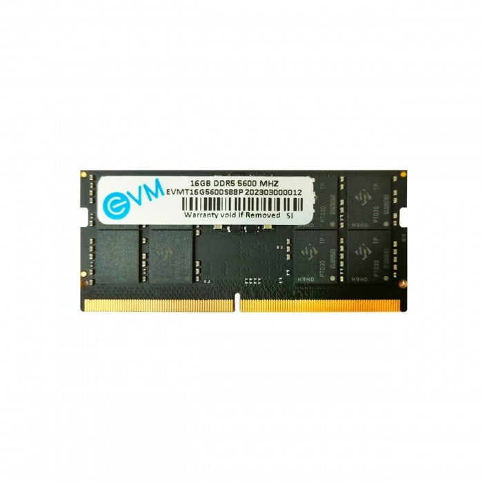 EVM 16GB 5600 MHz High-Performance DDR5 Laptop RAM (EVMT16G5600S86P) – TechCure India