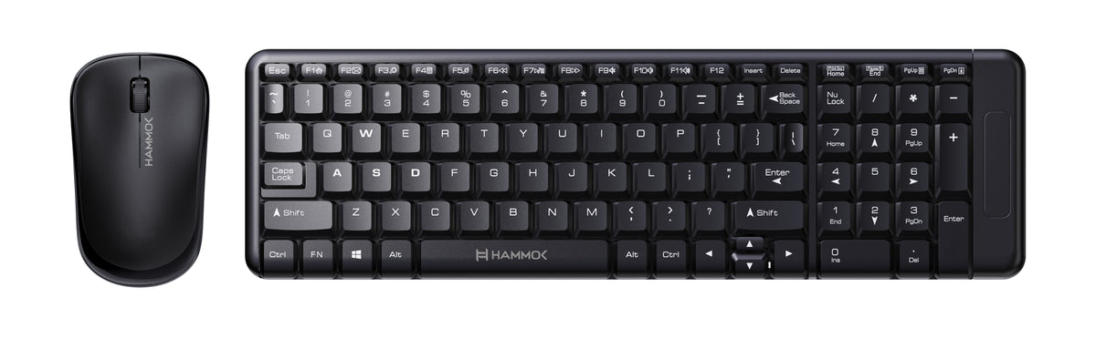 Hammok Ezra Compact Wireless Keyboard & Mouse Combo — TechCure India