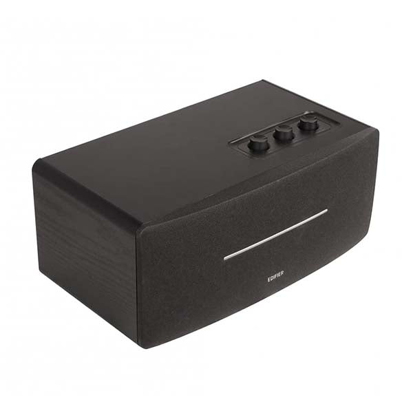 Edifier D12 Tabletop Stereo Bluetooth Wireless Speaker (Black) – TechCure India