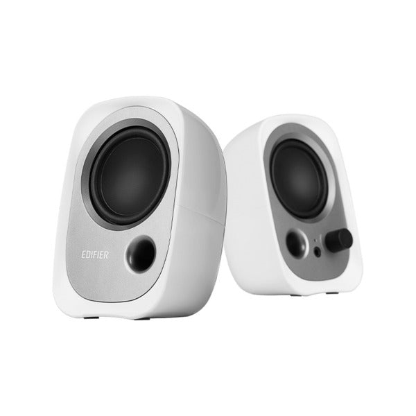 Edifier R12U 2 Watt 2.0 Channel Bookshelf Speaker (White) – TechCure India