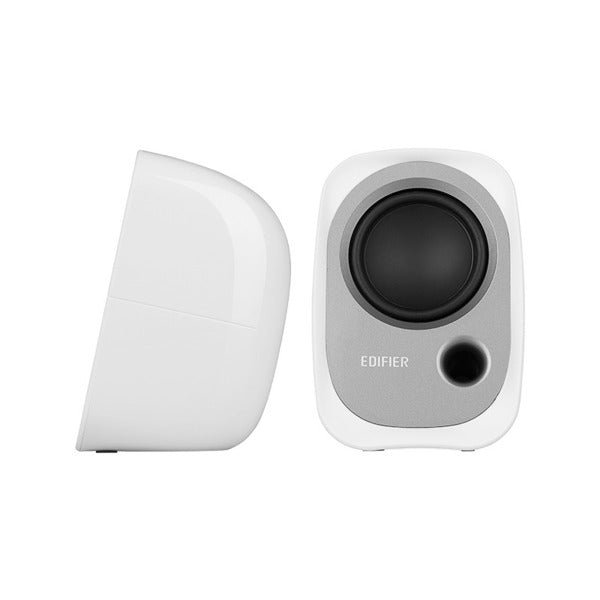 Edifier R12U 2 Watt 2.0 Channel Bookshelf Speaker (White) – TechCure India