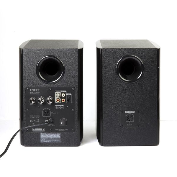 Edifier R2000DB Powered Bluetooth Bookshelf Speakers (Brown) – TechCure India
