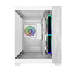 COOLER MASTER Elite 481 Wood ARGB MATX Mini Tower Cabinet ( White ) - 3