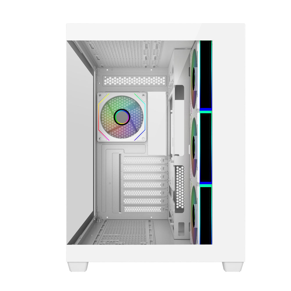 COOLER MASTER Elite 681 ARGB ATX Mid Tower Cabinet ( White ) - 3