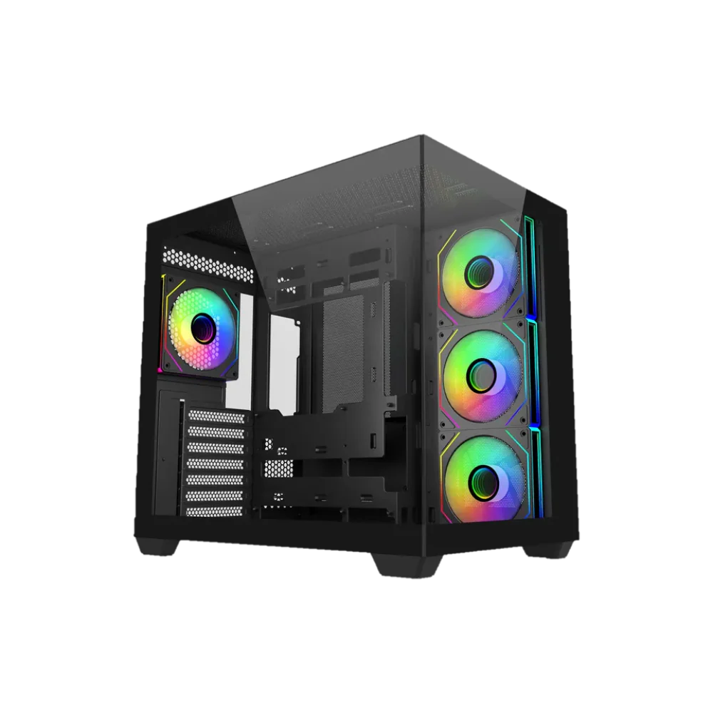 SymX RS36 ( Intel Core Ultra 5 245KF / AMD Radeon RX 9070 XT 16GB / 32GB RAM DDR5 / 1TB M.2 NVME Gen4 SSD ) Custom PC Build ( For Flight Simulator & Racing Simulators )