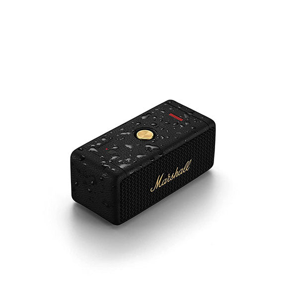 Marshall Emberton II Wireless Bluetooth Portable Speaker Black & Brass – TechCure India