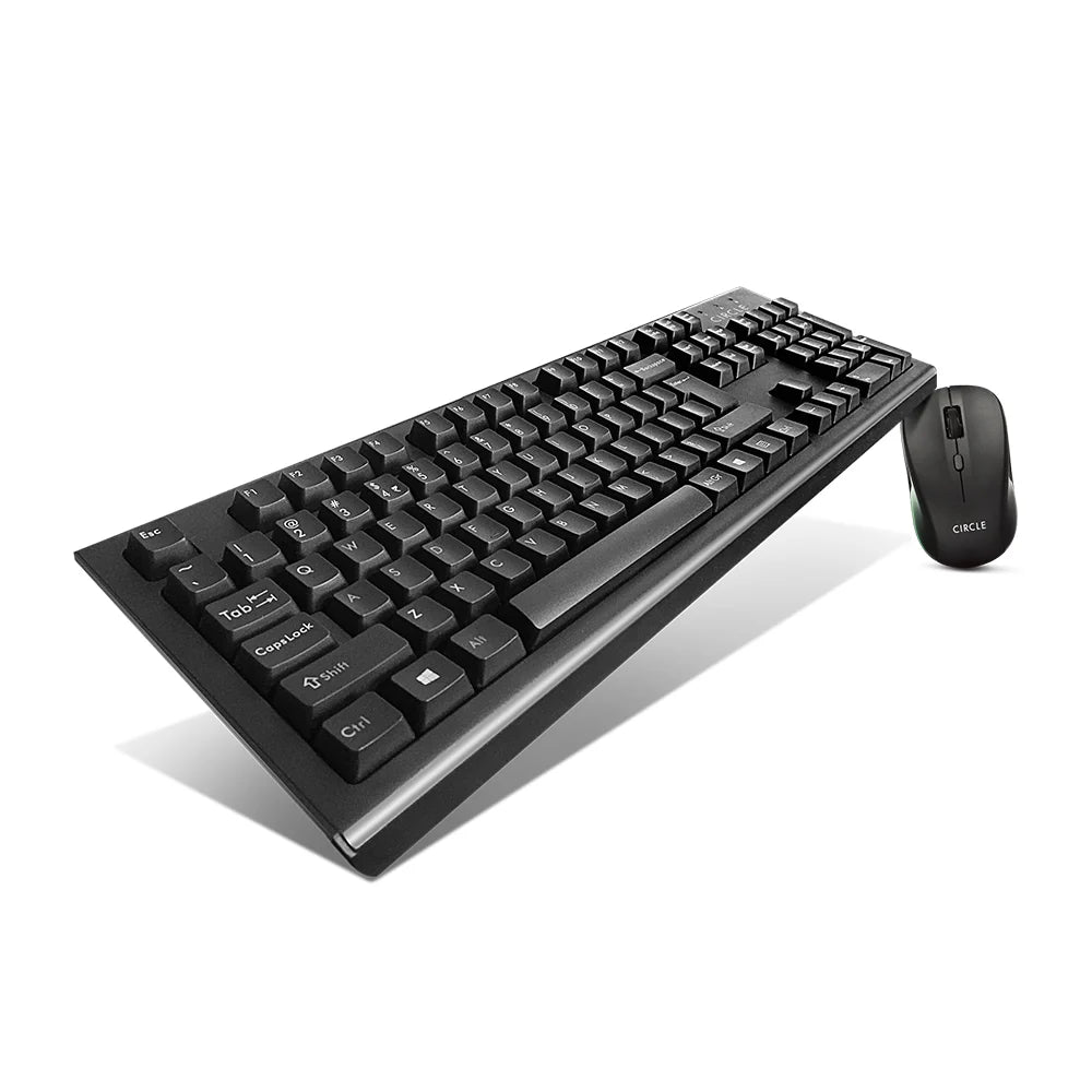 Circle Endurer A10 wireless Keyboard & Mouse Combo -Black – TechCure India