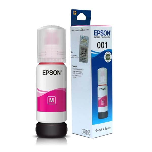 Epson 001 Ink 70 ml Bottle (Magenta) – TechCure India