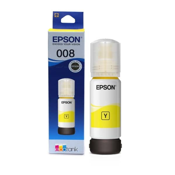Epson 008 Ink 70 ml Bottle (Yellow) – TechCure India