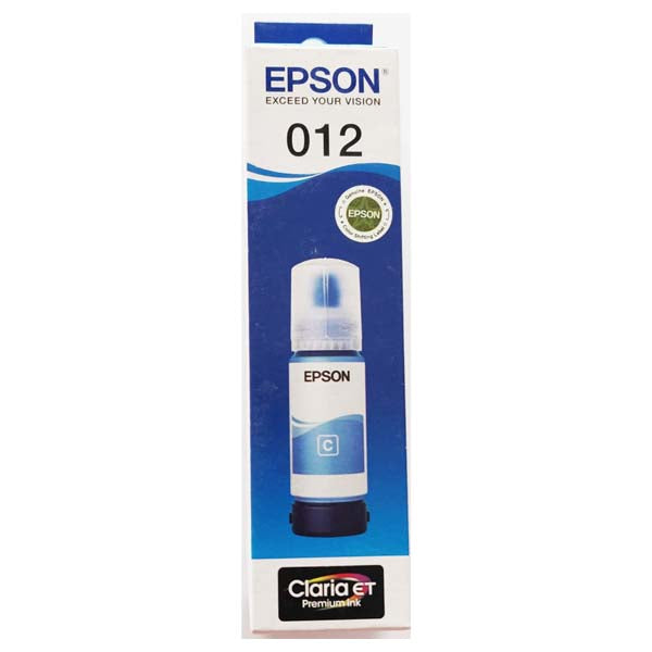 Epson 012 70ML Ink Bottle (Cyan) – TechCure India