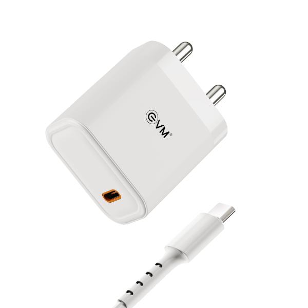 Evm PD 25W Fast Charger EVM-CH-013 – TechCure India