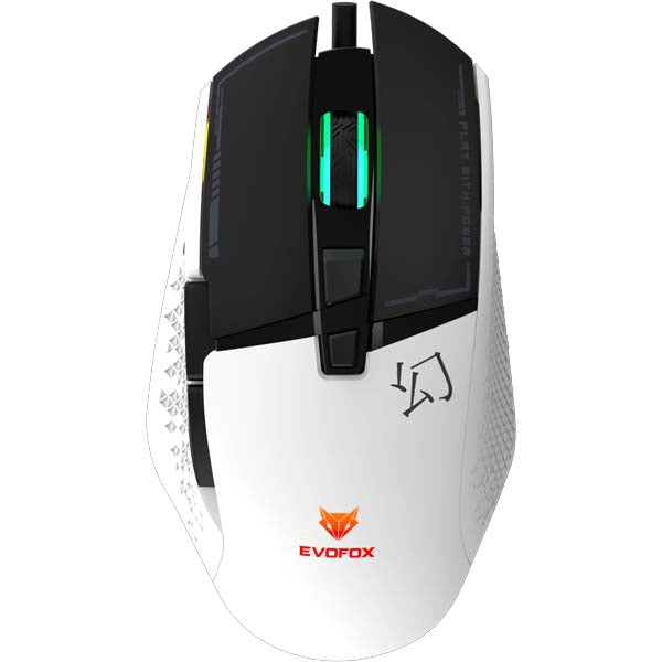 EvoFox Phantom 2 Programmable Wired Gaming Mouse - (White) – TechCure India