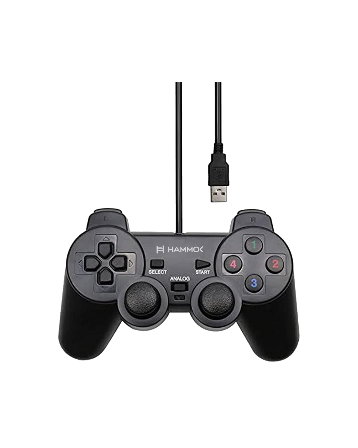 Hammok Explode Wired Gamepad with Dual Vibration
