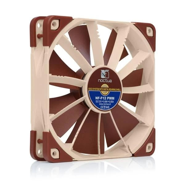 Noctua NF-F12 PWM 120mm Cabinet Fan (Single Pack) – TechCure India