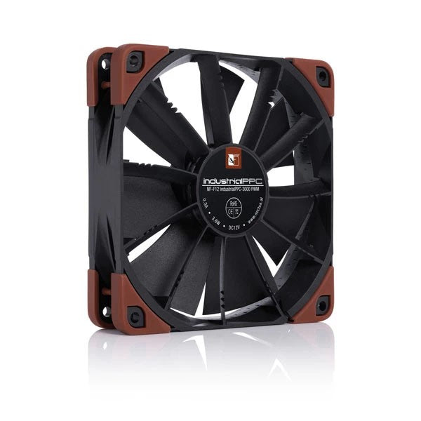 Noctua NF-F12 IndustrialPPC-3000 Cabinet Fan (Single Pack) – TechCure India