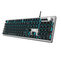 AULA F2028 Full Size RGB Wired Membrane Gaming Keyboard ( Black / Grey ) ( Membrane Switch ) (‎F2028)