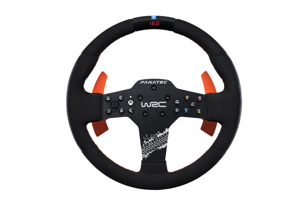 FANATEC CSL Elite Officially Licensed WRC Xbox Rally Sim Racing Steering Wheel – TechCure India
