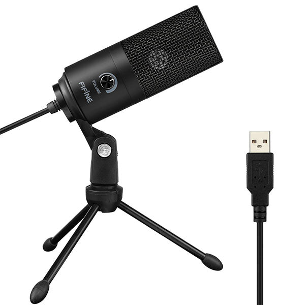FIFINE K669B Metal USB Microphone – TechCure India
